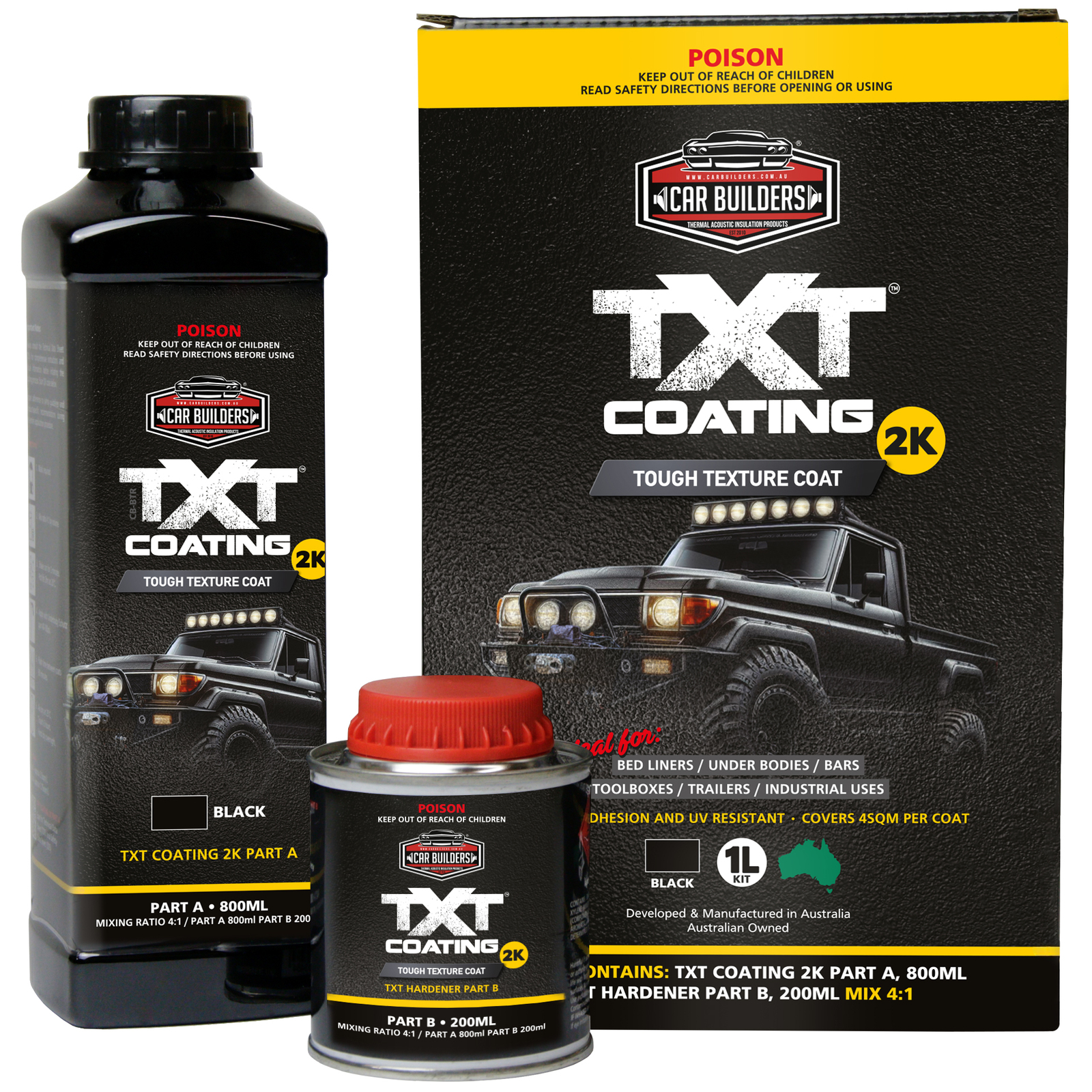 2K TXT Coating - Textured Underbody Vehicle Paint