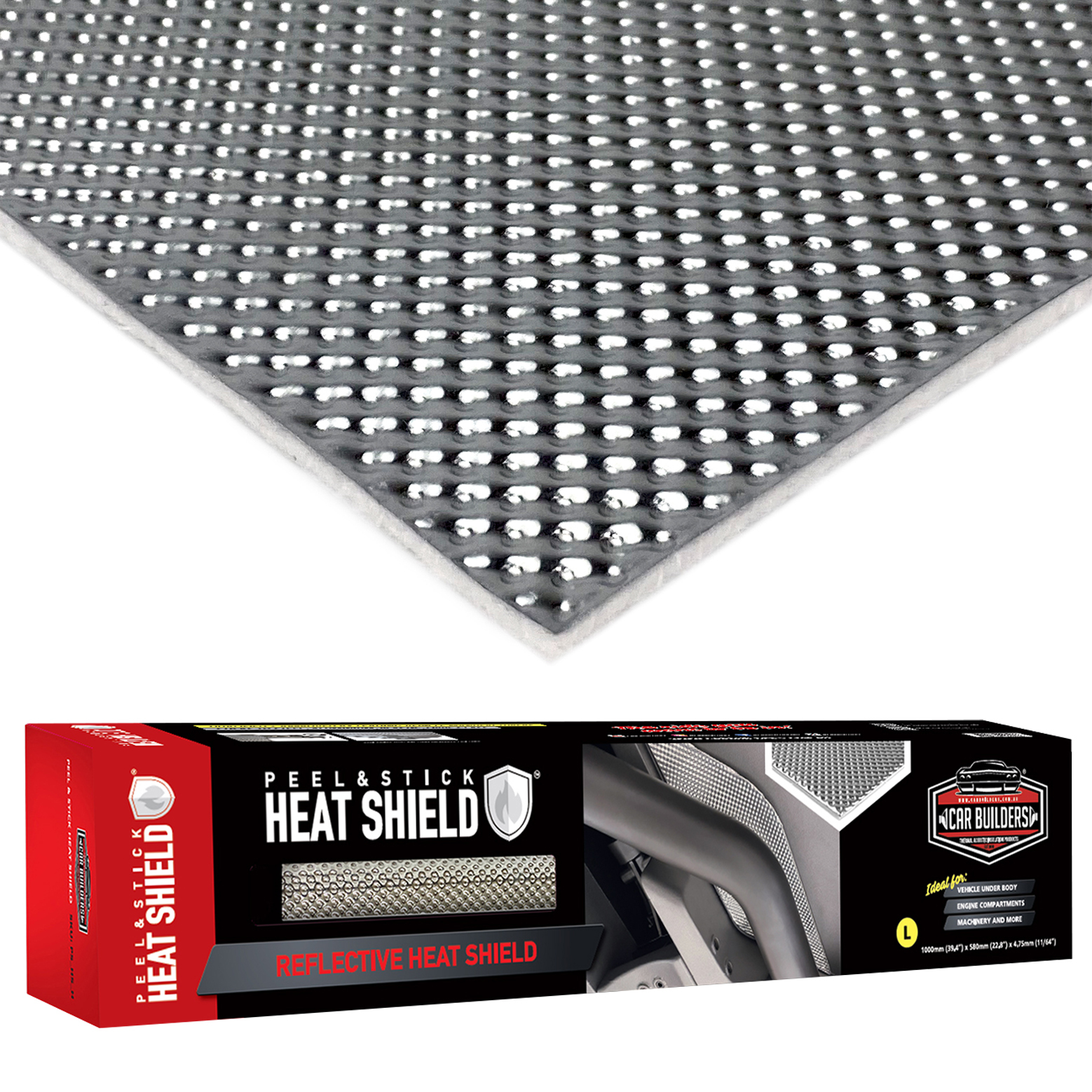 Peel & Stick Heat Shield Large